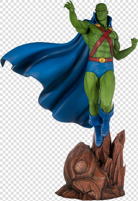 Martian Manhunter Statue  HD Png DownloadTransparent PNG