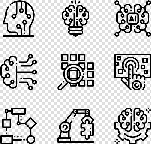 Artificial Intelligence   Artificial Intelligence Icons  HD Png DownloadTransparent PNG