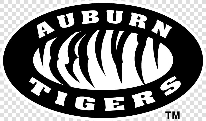 Auburn Tigers Logo Black And White   Auburn Tiger Svg  HD Png DownloadTransparent PNG