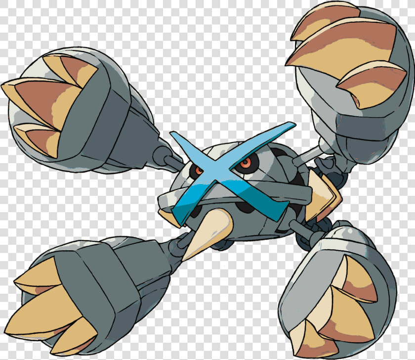 Metagross Mega Shiny   Mega Metagross Shiny Png  Transparent PngTransparent PNG