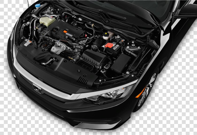 Honda Civic Sedan Engine Bay   Honda Civic 2018 Engine  HD Png DownloadTransparent PNG