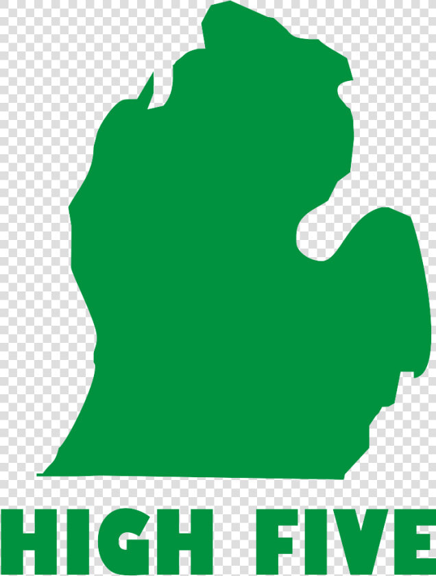 Michigan High Five Shirt   State Of Michigan High Five  HD Png DownloadTransparent PNG