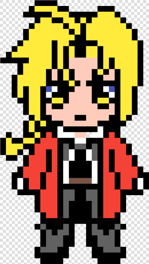 Full Metal Alchemist Pixel Art  HD Png DownloadTransparent PNG