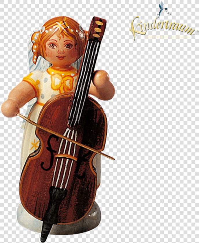 Angel With Double Bass   Viola  HD Png DownloadTransparent PNG