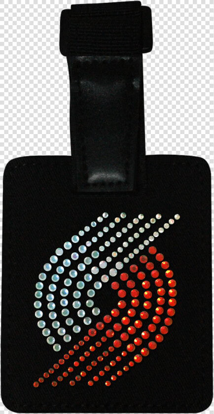 Portland Trail Blazers Rhinestone Luggage Tag   Chaqwa Logo  HD Png DownloadTransparent PNG