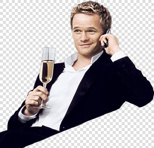  suitup  barneystinson  himym   Barney Stinson With Phone  HD Png DownloadTransparent PNG