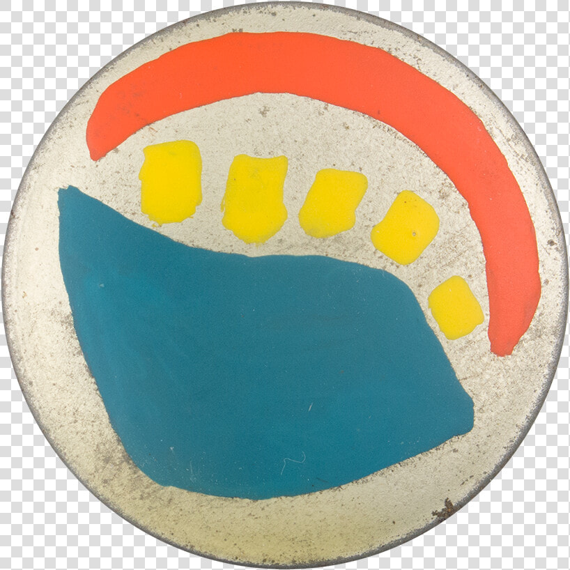 Blue Yellow Red Abstract Art Button Museum   Circle  HD Png DownloadTransparent PNG