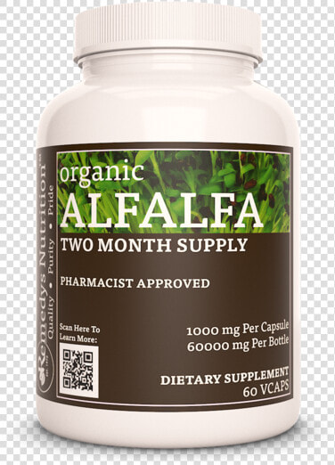 Alfalfa 60 Vcap  see Supplement Facts Box For List   Remedy  39 s Nutrition  HD Png DownloadTransparent PNG