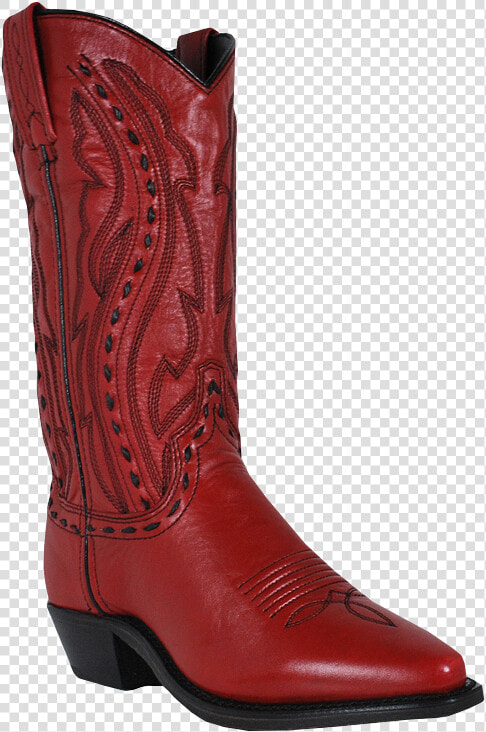 Abilene Ladies Red Whipstitched Cowgirl Fashion Boots   Cowboy Boot  HD Png DownloadTransparent PNG