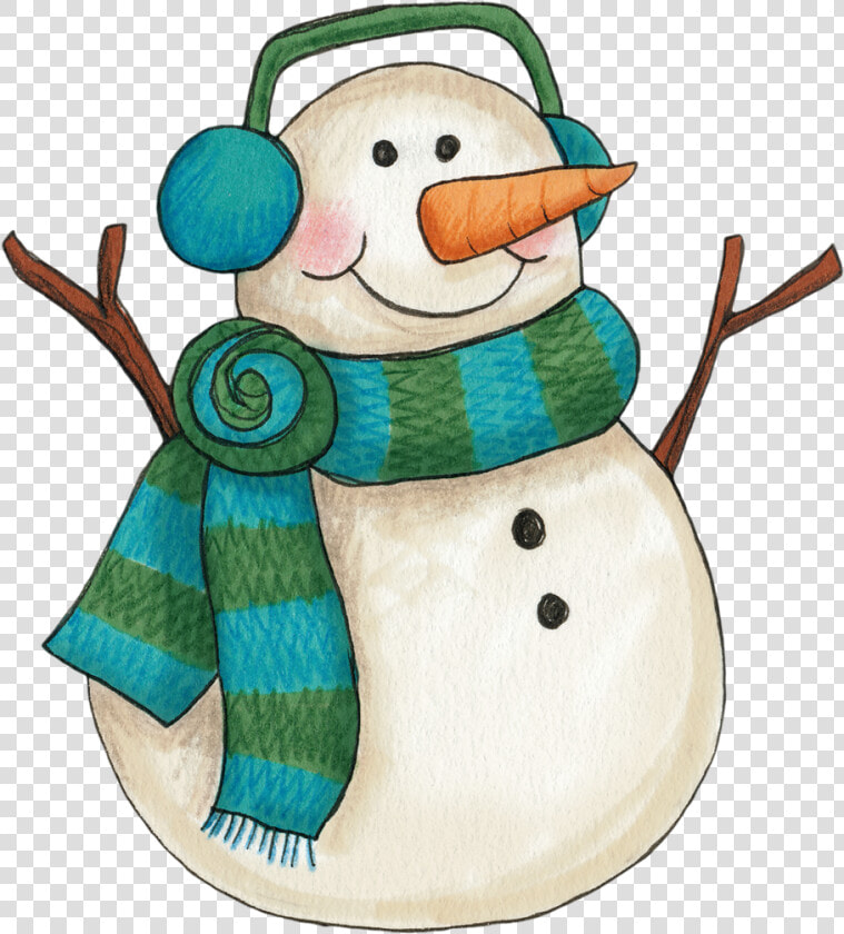 Winter Snowman Clip Art More   Clip Art Winter Snowman  HD Png DownloadTransparent PNG