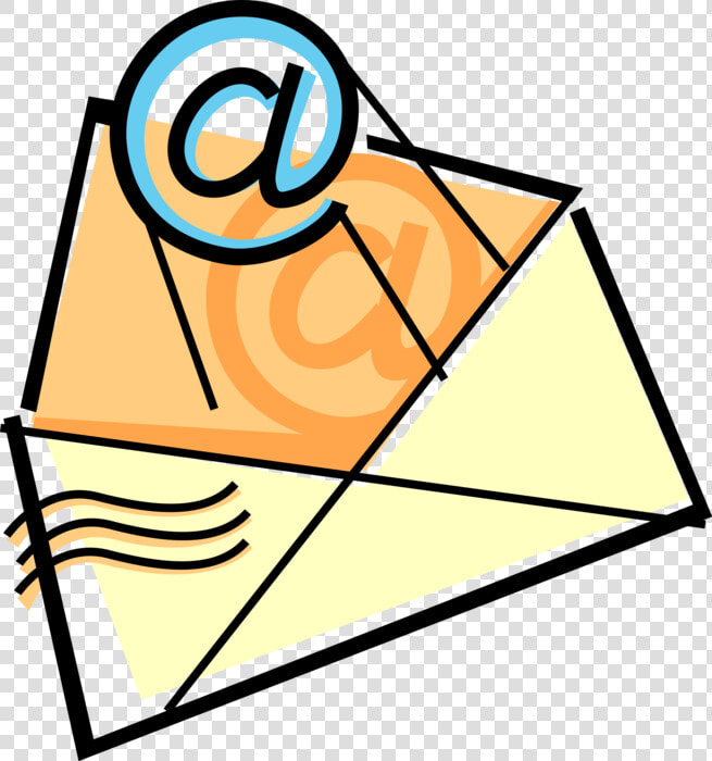 Vector Illustration Of Internet Electronic Mail Email   Mail  HD Png DownloadTransparent PNG