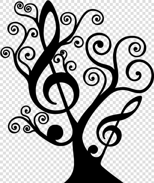 Notas Musicales En Un Arbol  HD Png DownloadTransparent PNG