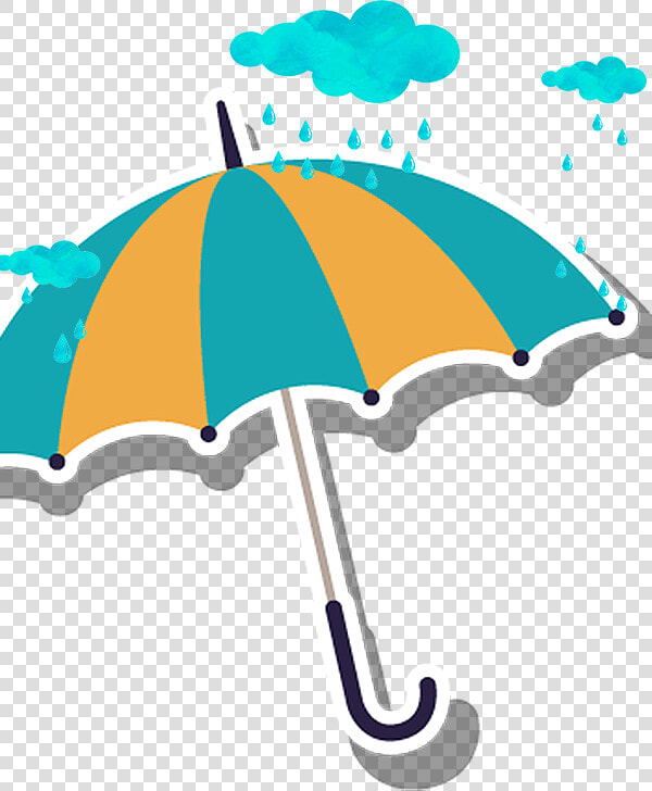 Clip Art Rain Transprent Png Free   Umbrella With Rain Png  Transparent PngTransparent PNG