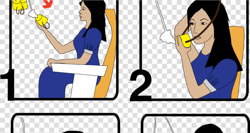 Help Yourself Before Helping Others Airplane Clipart   First Put On Your Own Oxygen Mask  HD Png DownloadTransparent PNG