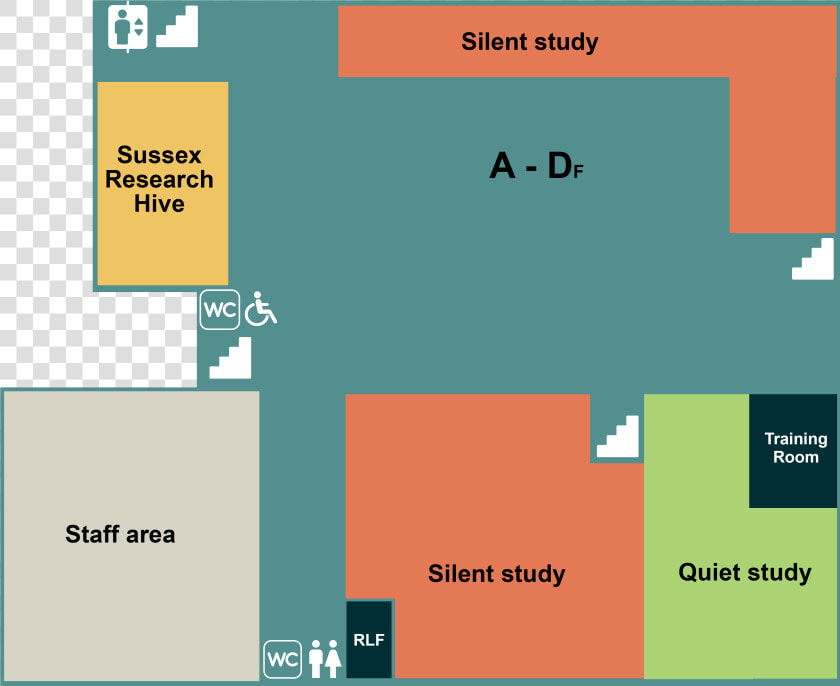 Sussex Library Floor Plan  HD Png DownloadTransparent PNG