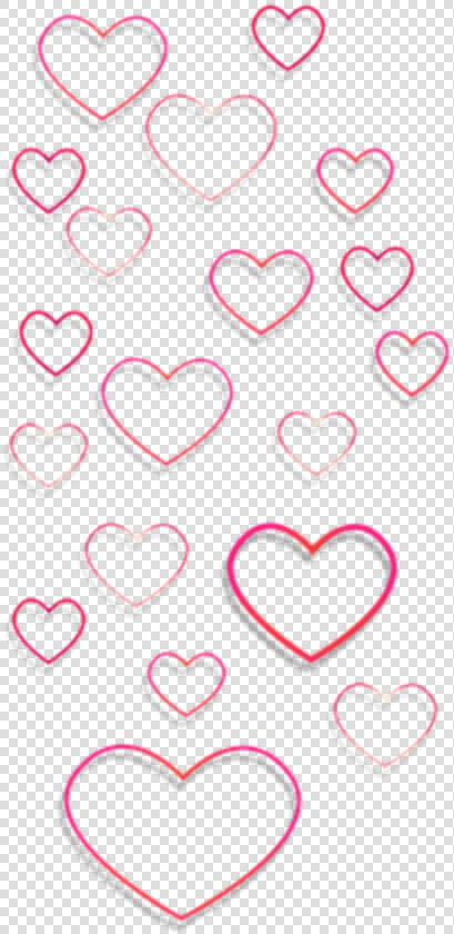  heart  hearts  love  aesthetic  freetoedit   Papel De Parede Transparente  HD Png DownloadTransparent PNG