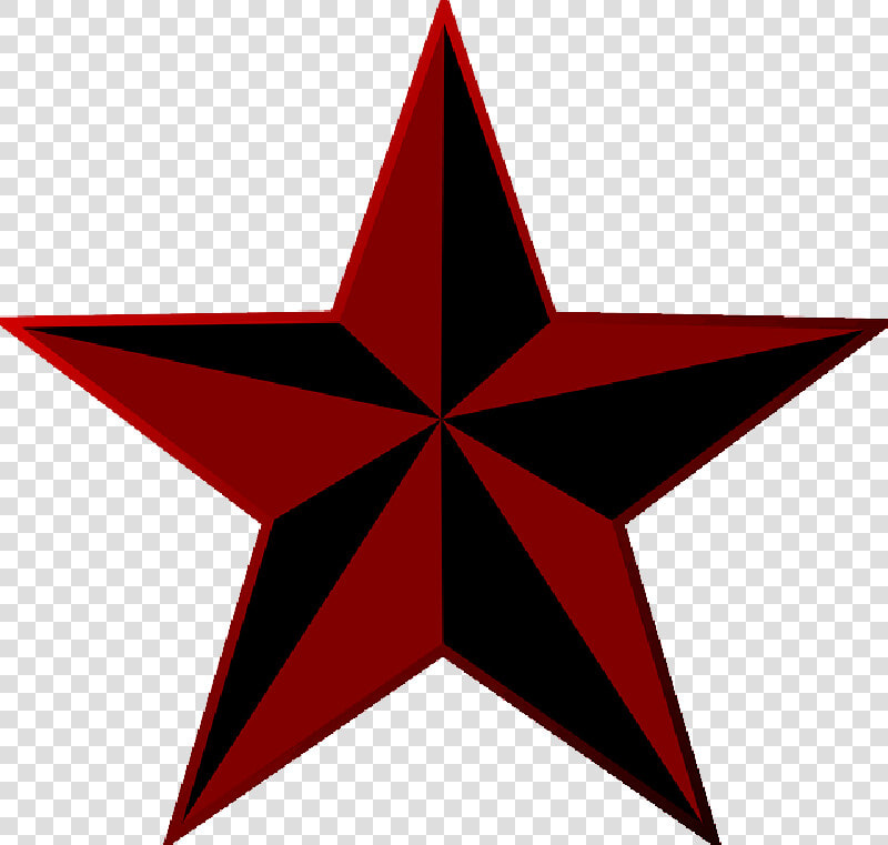 Red  Black  Western  Rock  Star  Punk  Stars  Free   Western Star Clipart  HD Png DownloadTransparent PNG