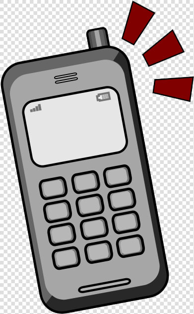 Free Retro Cellular Phone Clip Art   Cellphone Clipart  HD Png DownloadTransparent PNG