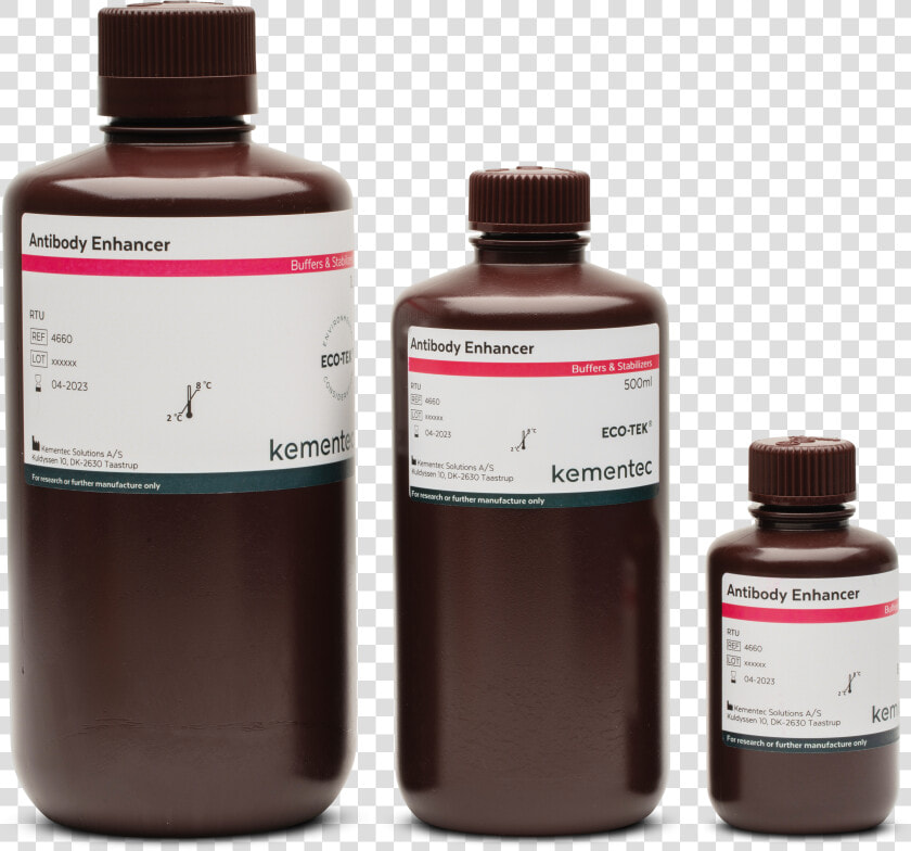 Three Brown Laboratory Bottles In Different Sizes With  HD Png DownloadTransparent PNG