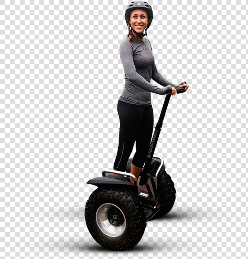 Segway   Person Riding Segway Side View  HD Png DownloadTransparent PNG