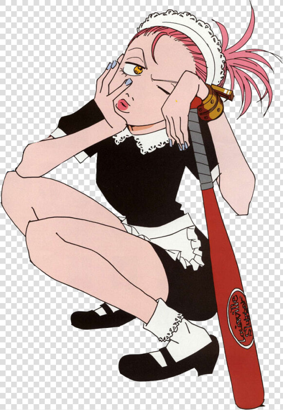 Anime  Flcl  And Haruko Image   Fooly Cooly Image Transparente  HD Png DownloadTransparent PNG