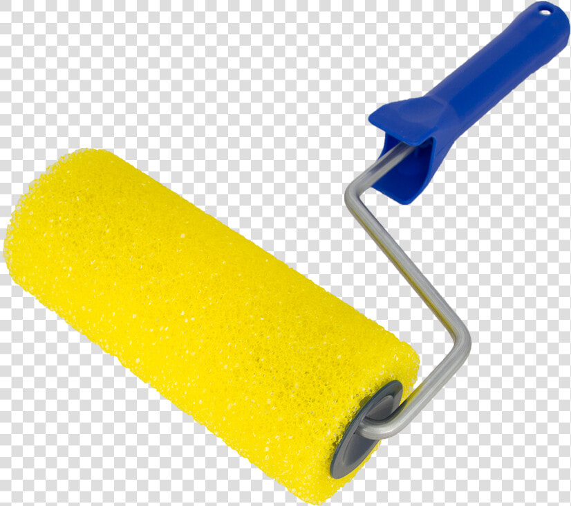 Texture Roller Coarse Yellow Ø 75mm  20 Cm   Paint Roller  HD Png DownloadTransparent PNG