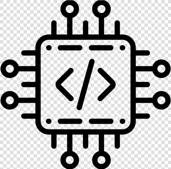 What Is An Embedded Cpu And Memory   Quad Core Processor Icon  HD Png DownloadTransparent PNG