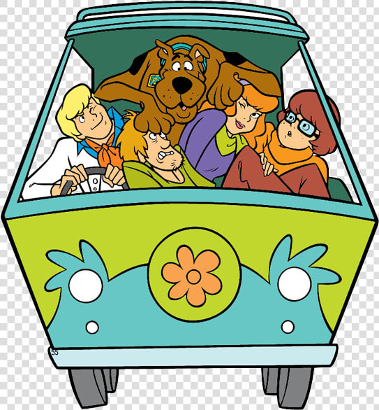 Clipart Of Featuring  Mystery And Fred   Mystery Machine Scooby Doo Clipart  HD Png DownloadTransparent PNG