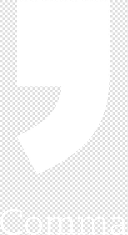 Transparent Comma Png   White Comma Png Transparent  Png DownloadTransparent PNG