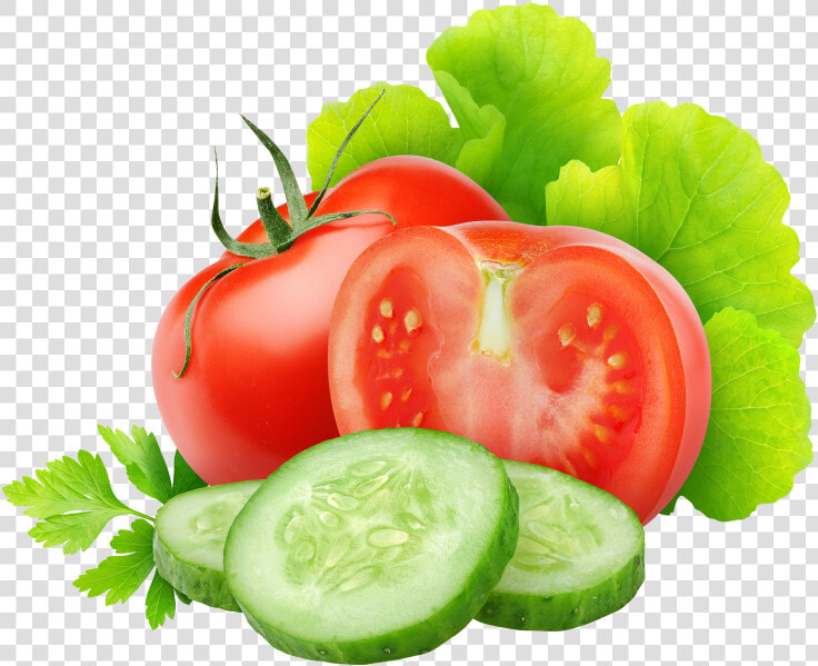 Cucumber And Tomato Slices  HD Png DownloadTransparent PNG