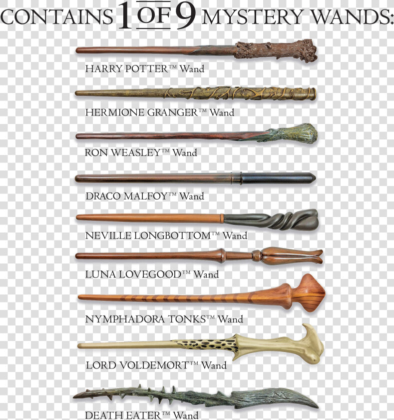 Wand   Harry Potter Mystery Wand Walmart  HD Png DownloadTransparent PNG