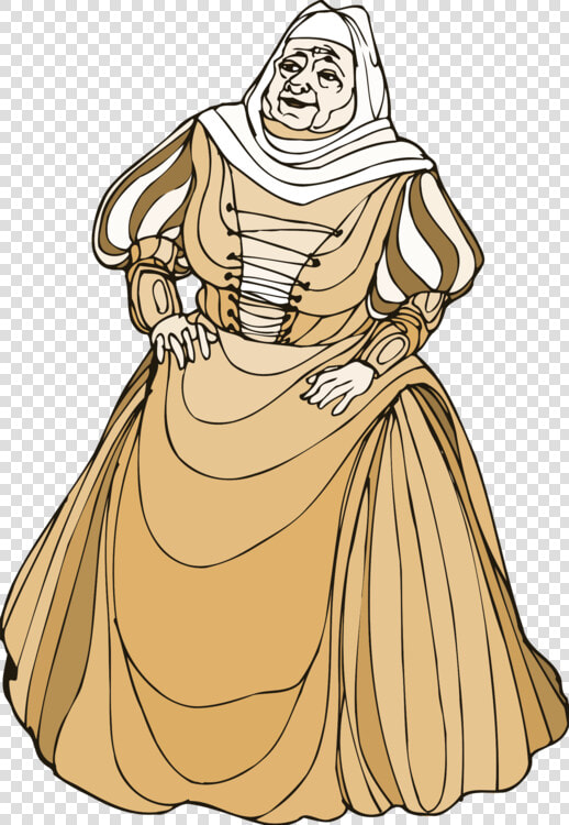 Romeo And Juliet Nurse Drawing  HD Png DownloadTransparent PNG