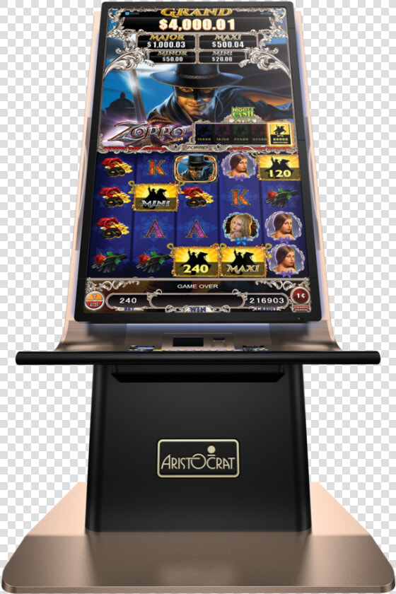 Mighty Cash Zorro Slot Machine  HD Png DownloadTransparent PNG