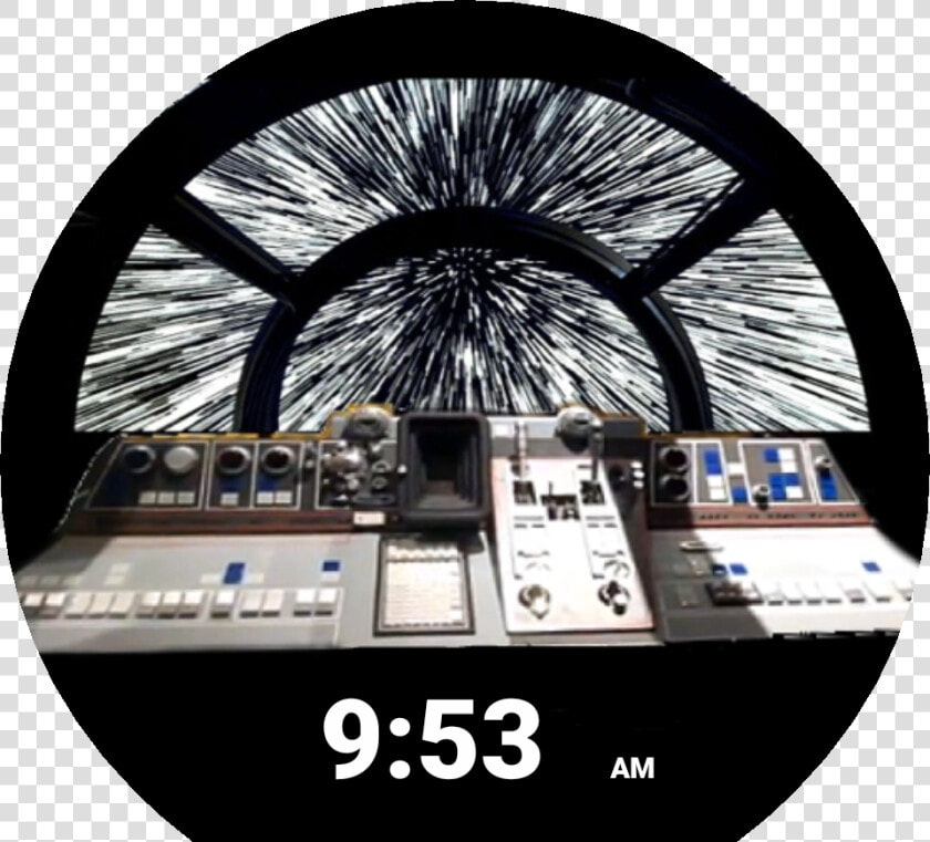 Millennium Falcon Cockpit Porcelain Card Pictures   Millennium Falcon Cockpit Hyperspace  HD Png DownloadTransparent PNG