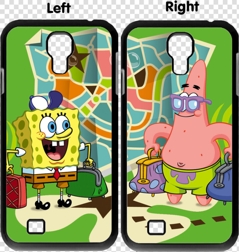 Spongebob Squarepants And Patrick Star Wallpaper Y0007   Spongebob Travel The World  HD Png DownloadTransparent PNG