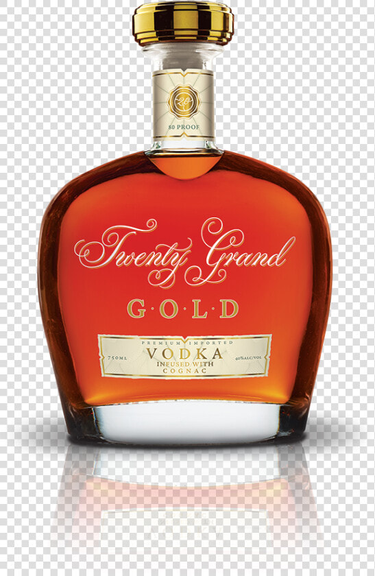 Twenty Grand Gold Vodka Cognac   Twenty Grand Maraschino Cherry Vodka  HD Png DownloadTransparent PNG