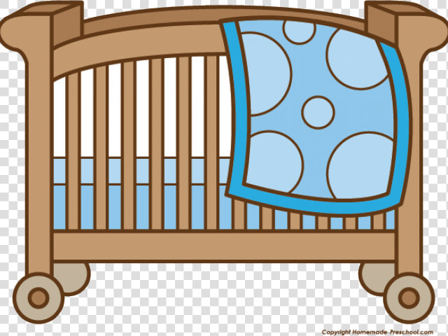 Baby Girl Clipart Crib   Baby Crib Clipart  HD Png DownloadTransparent PNG