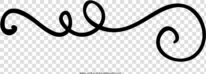 Squiggle Coloring Page   Line Art  HD Png DownloadTransparent PNG