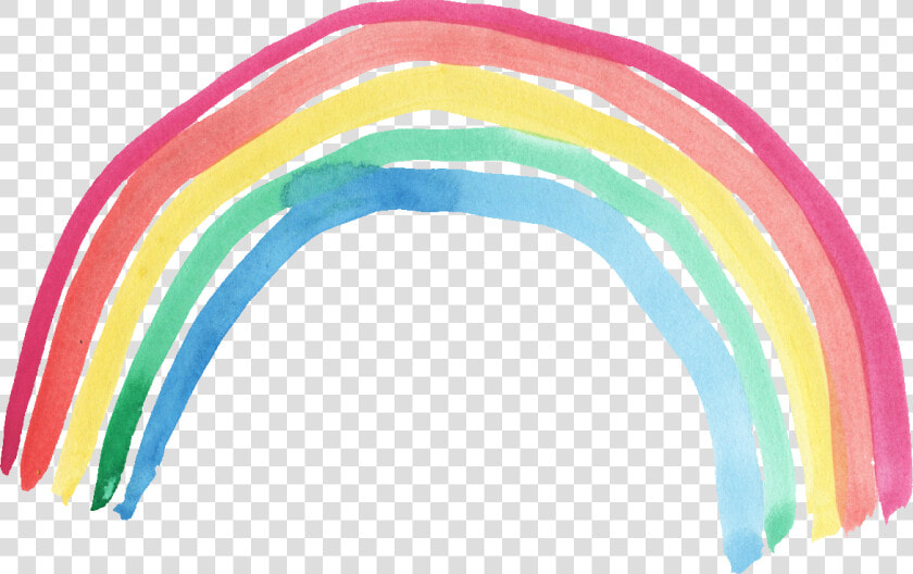 Watercolor Rainbow Transparent Background Clipart     Arco Iris Vetor Png  Png DownloadTransparent PNG