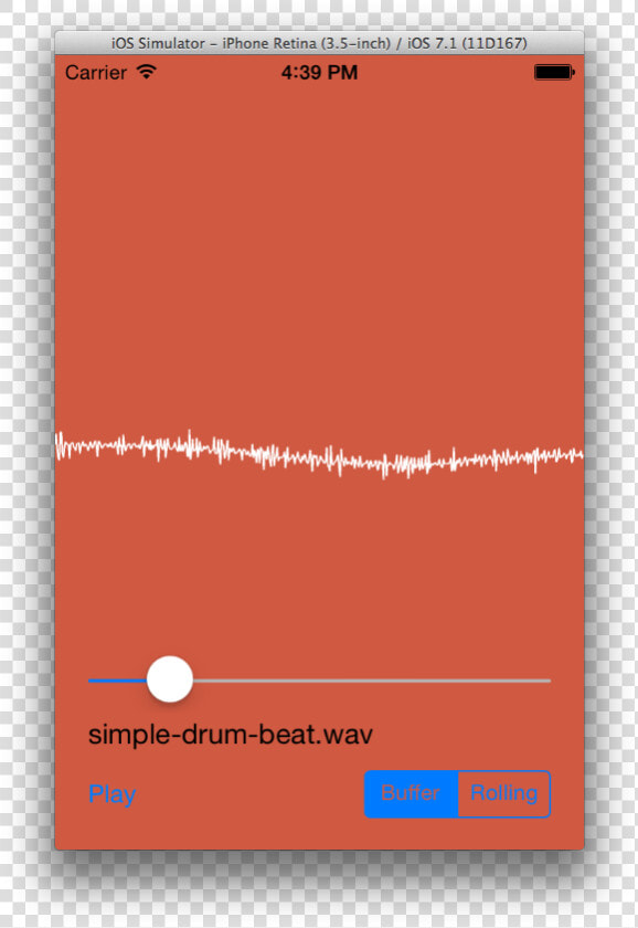 Play Waveform Audio On Iphone  HD Png DownloadTransparent PNG