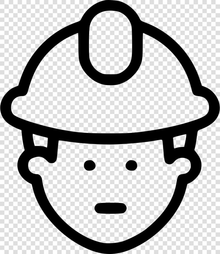 Construction Worker Site Helmet Safety   Construction Worker Helmet Drawing  HD Png DownloadTransparent PNG