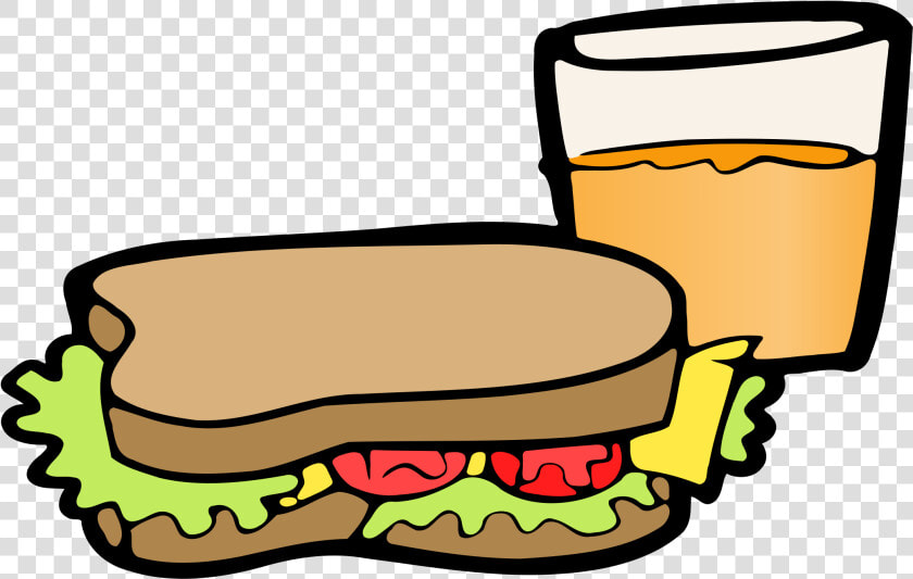 Sandwich Png Clipart   Sandwich And Drink Drawing  Transparent PngTransparent PNG