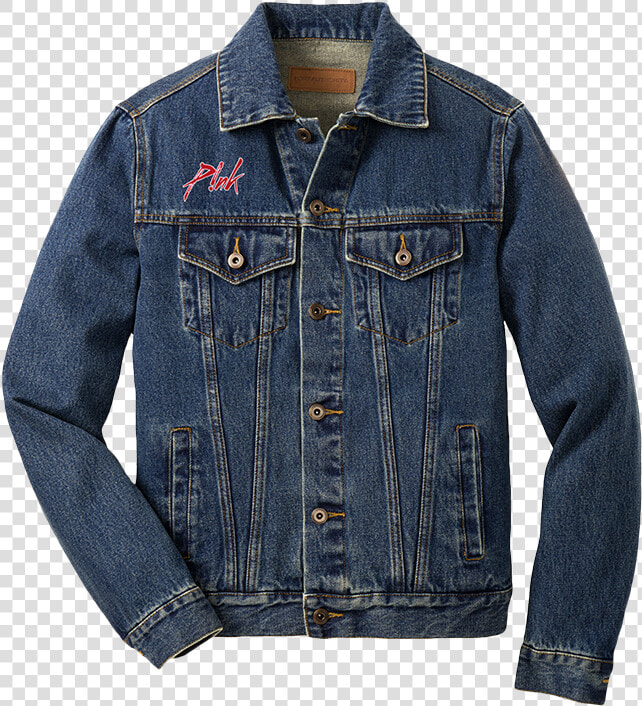 Pink Beautiful Trauma Denim Jacket  HD Png DownloadTransparent PNG