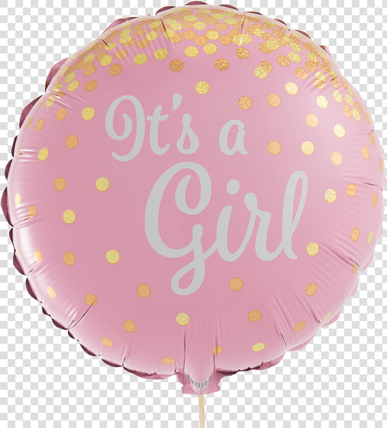 Glittering Its A Girl   Its A Girl Foil Balloon  HD Png DownloadTransparent PNG