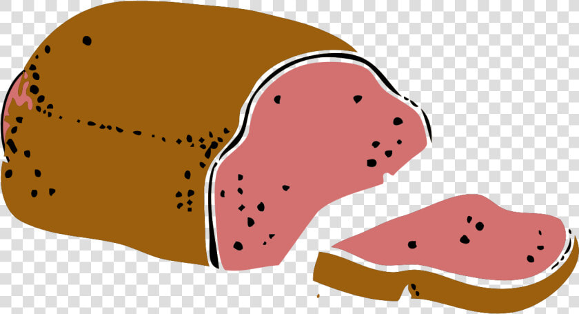 Food organism cartoon   Meatloaf Clipart  HD Png DownloadTransparent PNG