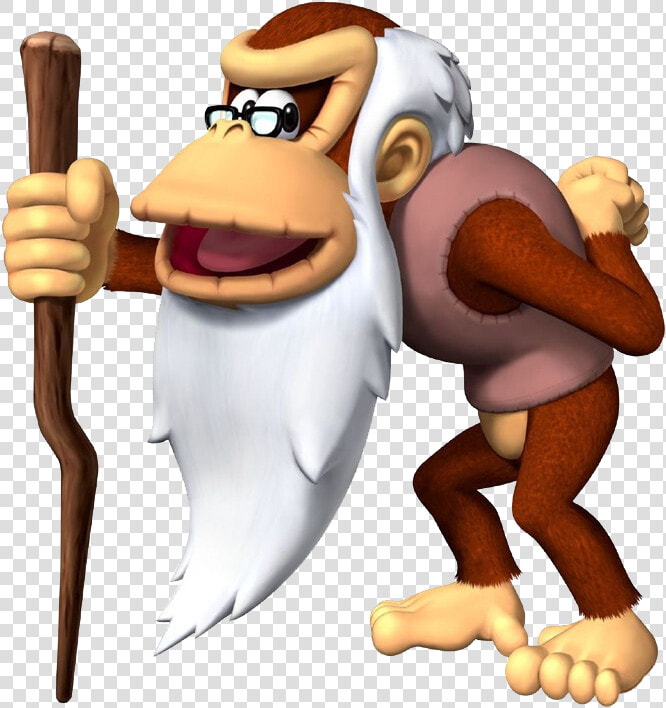 Cranky Kong  Dk Jungle Climber  HD Png DownloadTransparent PNG