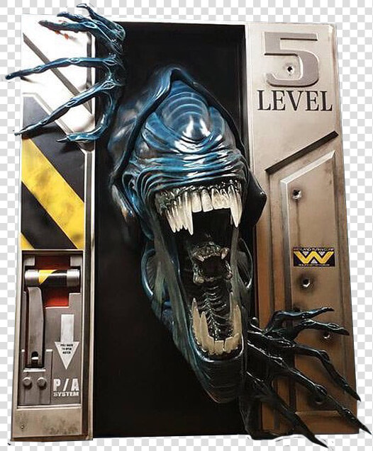 Hollywood Collectibles Alien Queen Life Size Wall   Life Size Alien Queen  HD Png DownloadTransparent PNG