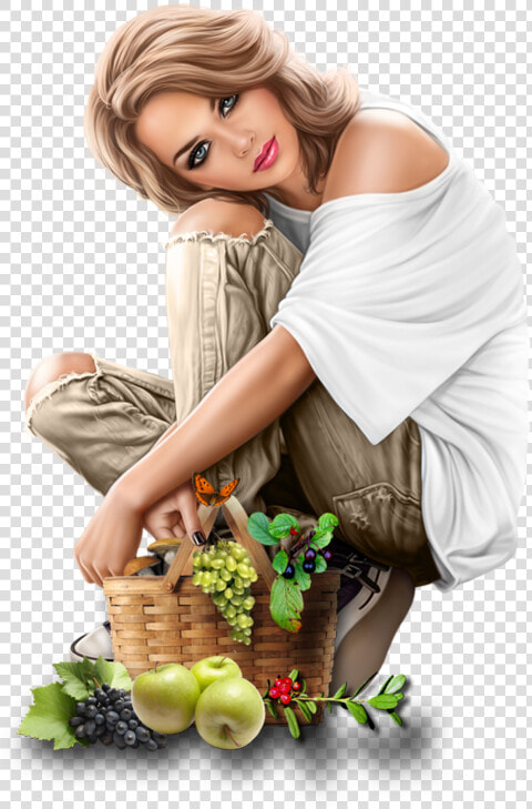 Tube Femme Automne   Sarra art Girl M 2019  HD Png DownloadTransparent PNG