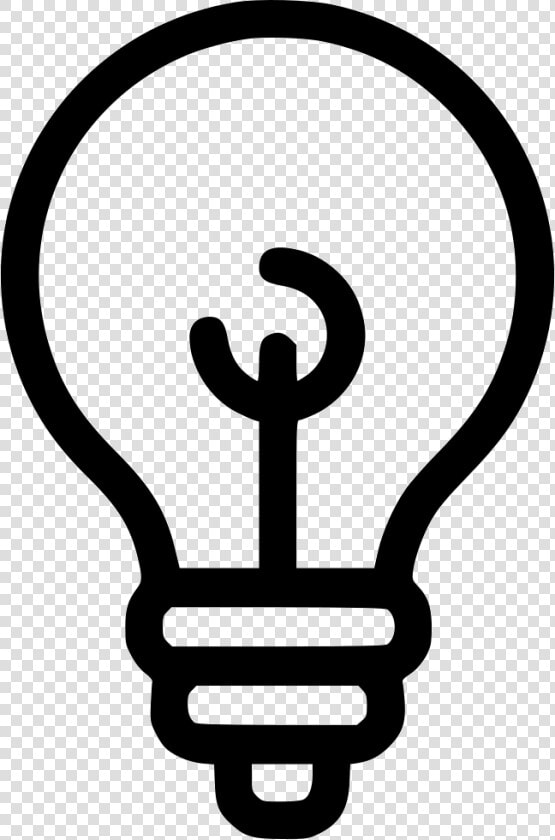 Transparent Light Bulb Png Vector   Bulb Icon Png Transparent  Png DownloadTransparent PNG