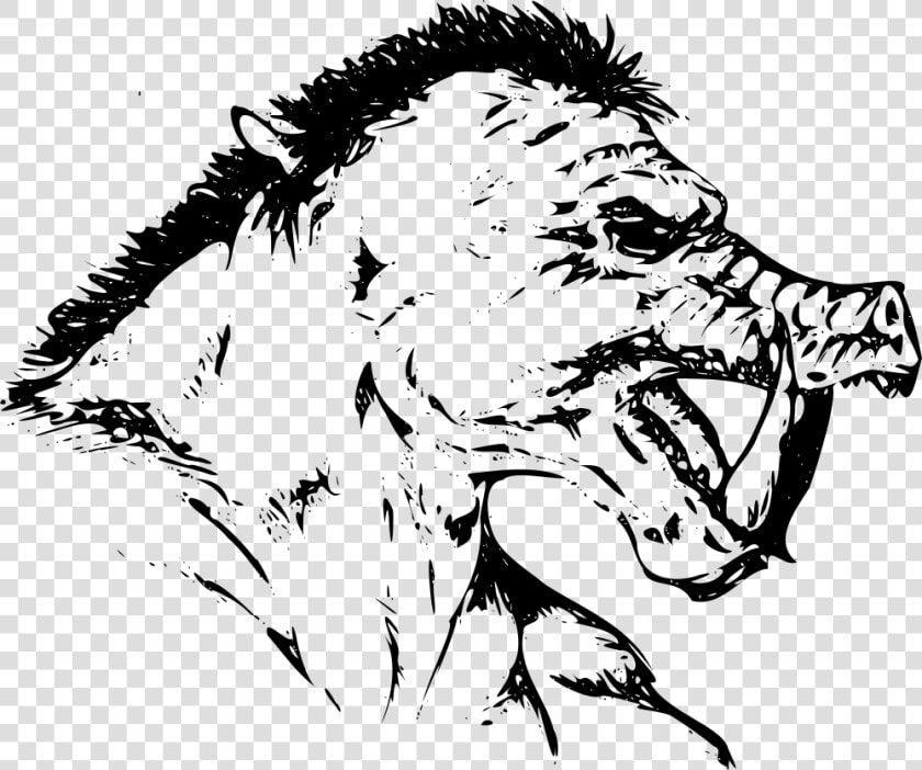 Orc Head   Orc Drawing Free  HD Png DownloadTransparent PNG